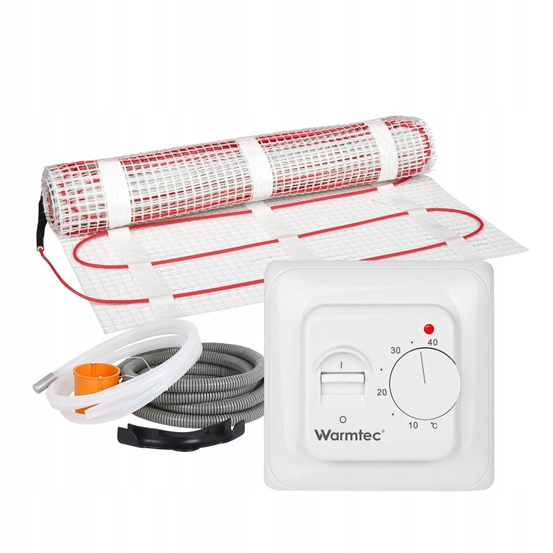 Vykurovacia rohož na obklady, sada 1m2 Warmtec DSH-10/T73 160W/m2